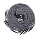 thumbnail image 5 of 10pcs 1.3m cordones de cordones de reemplazo para chaquetas pantalones cordones gris, 5 of 5