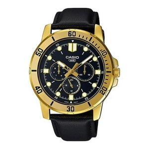 Reloj Analogo Negro Casio Mtp-Vd300Gl-1E