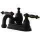 thumbnail image 1 of Grifo de baño Kingston Brass Templeton de centro, acabado bronce aceitado, 1 of 2
