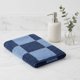 thumbnail image 5 of REGALWOVEN Juego de Toallas Decorativas de Mano a Cuadros para Baño 14" x 28", Toallas Faciales de Algodón Suaves y Absorbentes para Spa, Baño, Gimnasio, Cocina Azul Oscuro y Cuadros Azules 2 Piezas, 5 of 7