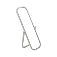 Magideal - Espejo De Casa De Muñecas En Miniatura, Accesorios De Decoración De Casa De Muñecas Realistas, Espejo De Cuerpo Entero, Muebles De Casa De Muñecas Par 131 Cm Blanco