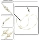 thumbnail image 5 of Cadena para gafas con cuentas de perlas Pinksee para mujer, 5 of 6