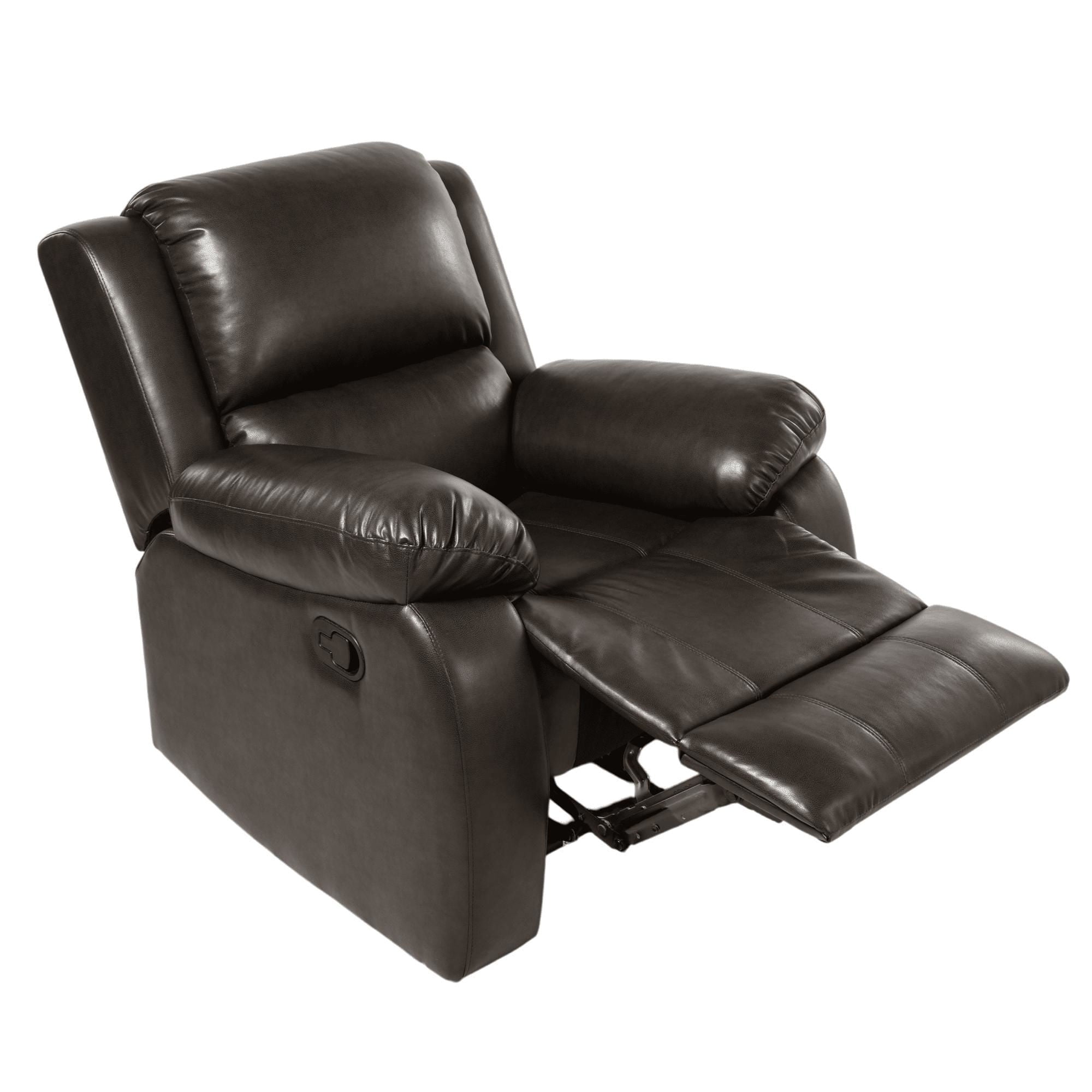 Mainstays - Bergere Reclinable Nimbus Pu Negro - Café Oscuro