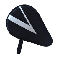 Magideal - Cubierta Para Bate De Tenis De Mesa, Cubierta Para Paleta De Tenis De Mesa, Cubierta Para Raqueta De Pickleball Multifunción Portátil Para Uso En Inte Blanco Negro