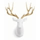 thumbnail image 1 of Cabeza de Ciervo Escultural Elegancia Premium & Diseño Vanguardista Blanco, 1 of 5