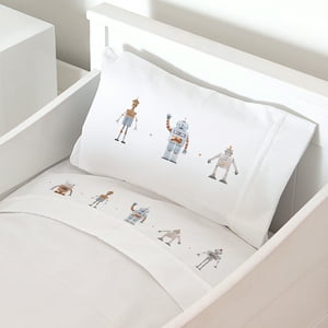 Tuyo Print - Juego De Sábanas Pack & Play Robot