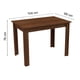 thumbnail image 2 of Comedor Luna Leone 4 Sillas Café, 2 of 4