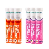 Nutrazul - Vitamina C 1000 Mg -Pack 6 - Sabores