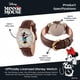 thumbnail image 3 of Reloj Disney Minnie Mouse para Mujer con Correa de Cuero Marrón, 3 of 6