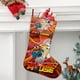 thumbnail image 2 of Danger Mouse Tema: Calcetines de Navidad, fino lino blanco para colgar en escaleras y chimenea, decoración navideña para el hogar, regalo de Navidad. 45cm × 32cm, 2 of 5