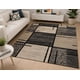 thumbnail image 1 of Alfombra Decorativa 3D Estilo Étnico Geométrico, Medidas 150 x 200 cm D-01, 1 of 3