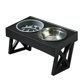 thumbnail image 4 of Juego De Tazones Para Agua Y Alimentos Comedero Para Alimentos Para Mascotas Soporte Para Tazones Elevados Tazón ABS Inoxidable, 4 of 5