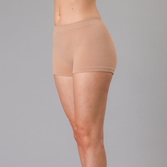 Pack Boyshort Rib Lurex Flores Mujer 25408-245