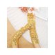 thumbnail image 5 of INSPIRE CHIC Guantes sin dedos de lentejuelas brillantes para mujer, calentadores de brazos extra largos para fiesta, dorado, talla única, 5 of 5