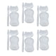 thumbnail image 2 of 6 Hojas De Lona De Plástico De Malla Hechas A Mano Transparentes Para Hacer Bolsas De Manualidades., 2 of 5