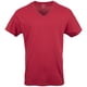 thumbnail image 5 of Camiseta Gildan con cuello en V para hombre G1103 azul marino/carbón/rojo cardenal, 5 of 7
