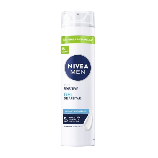 Gel De Afeitar Sensitive 200 ml Nivea Men