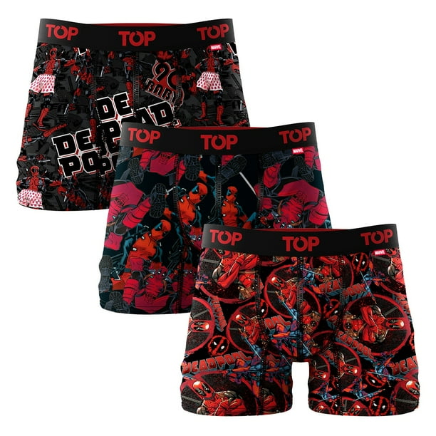 Bóxer Medio Microfibra Marvel Pack 3 C14 TOP