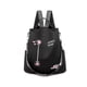 thumbnail image 1 of Casual Oxford Cloth Backpack Flower Embroidered Shoulder School Book Bags Women Daily Travel Anti-theft Bagpack Vintage Rucksack, 1 of 3