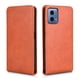 thumbnail image 1 of Funda tipo folio para Motorola Moto G34 5G con soporte magnético y protección para la cámara Marrón, 1 of 6