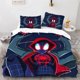 thumbnail image 1 of v1394 Bed Sheets /pcs Duvet Cover "Spider-Man: Across The Spider-Verse" Bedding Set Miles Morales Quilt Cover Pillowcase Gift Children Adult 3-Piece Bedding Set (1 Duvet Cover + 2 Pillow Shams) Bed Sh, 1 of 5