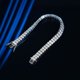 thumbnail image 4 of Pulsera de Tenis de Moissanita de 3 Mm en 2 Filas para Mujer y Hombres Unisex Color D Claridad VVS1 Pulsera de Diamantes para Hombre Plata de Ley 925 Pulseras de Tenis para Mujer Joyería 6-8.5, 4 of 9