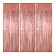thumbnail image 1 of Paquete de 3 cortinas con flecos para decoración de fiestas, bodas, graduaciones, cumpleaños, Navidad, eventos, fiestas, suministros de 1 x 2 m, 1 of 5