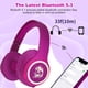 thumbnail image 4 of Auriculares YUSONIC Unicorn Kids Bluetooth plegables Violet, 4 of 9