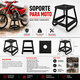 thumbnail image 2 of Soporte Eoland Moto Cross Base Metalica 200 Kg Goma Antideslizante Motocross Enduro Taller Garaje Servicio Mantenimiento Elevador Moto, 2 of 5