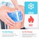 thumbnail image 4 of Paquete de gel frío y caliente reutilizable Ice Packs ICEWRAPS de 5 x 7 pulgadas (paquete de 4), 4 of 6