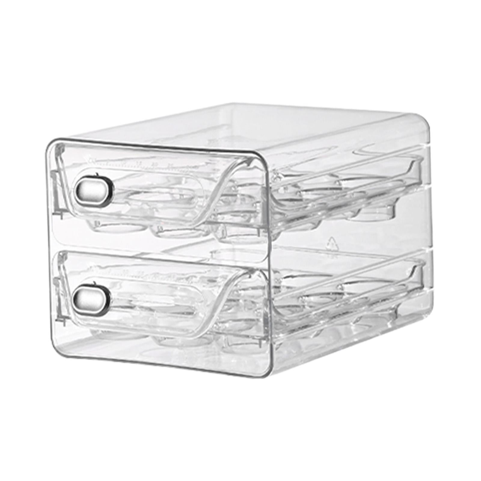 Bothyi - Organizador De Huevos Para Refrigerador, Bandeja Para Guardar Huevos Para Armario, Refrigerador, Armario, 24 Rejillas