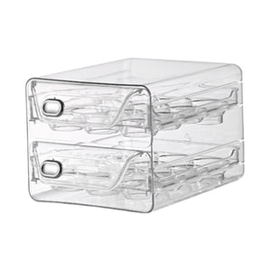 Bothyi - Organizador De Huevos Para Refrigerador, Bandeja Para Guardar Huevos Para Armario, Refrigerador, Armario, 24 Rejillas