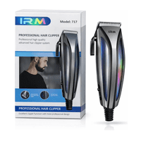 Genérico - Máquina Cortapelo Irm 717 Profesional Inalámbrica Kit Negro Negro