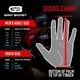 thumbnail image 4 of Guantes de Fútbol Americano Grip Boost Stealth 6.0 Boost+ Amarillo/Negro, 4 of 4