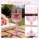 thumbnail image 3 of Copas de Vino de Plástico LEYIQU Estilo Vintage Rosadas 100 unidades, 3 of 6