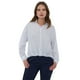 thumbnail image 1 of Blusa Mujer Cuello Camisero Lurex Celeste Corona, 1 of 5