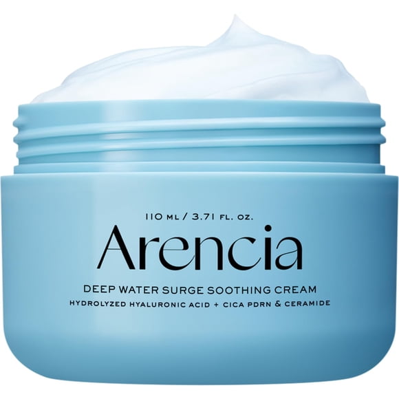 Crema hidratante facial ARENCIA Deep Water Surge 80 mL con ácido hialurónico