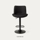 thumbnail image 4 of Silla Piso Bar Taburete Altura Regulable Dorik Venhoouse Negra, 4 of 8