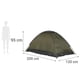 thumbnail image 4 of Carpa Camping Iglú Dome Pack 2 Personas Gris/verde, 4 of 5