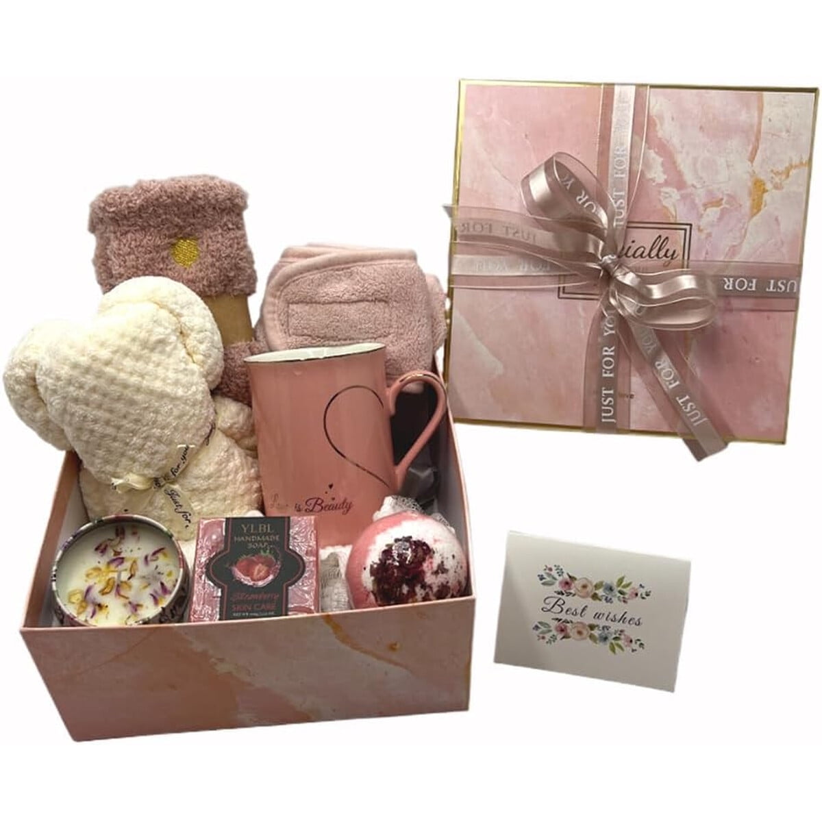 Set Spa Regalo Mujer Beecogif2u Autocuidado Lujo Completo