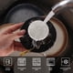 thumbnail image 5 of Juego de tazas de espresso Lareina de 90 ml con platillos, cucharas y soporte, 4 unidades, 5 of 8