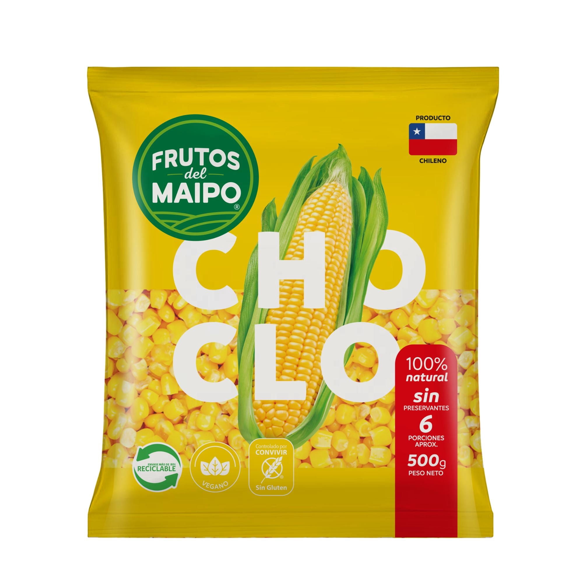 Choclos En Granos 500 g Frutos Del Maipo