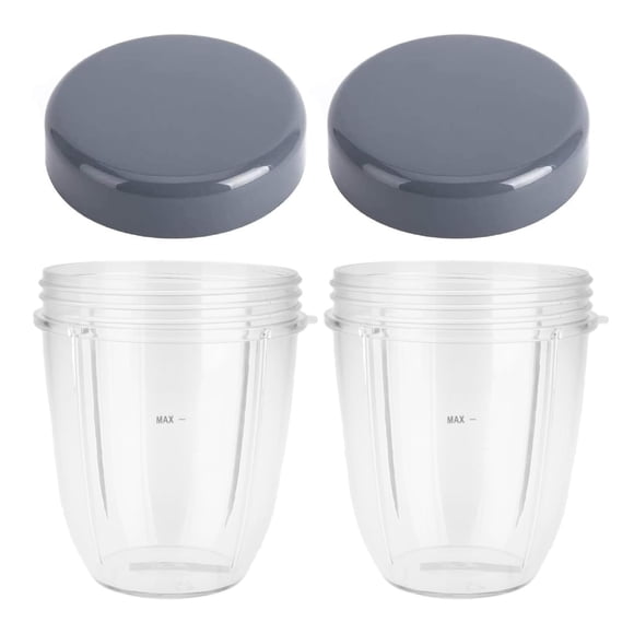 Vasos de batidora de repuesto para batidora Nutribullet de 530 ml (paquete de 2)