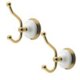 thumbnail image 1 of Gancho para bata Kingston Brass Victorian de 2 piezas en latón pulido, 1 of 2