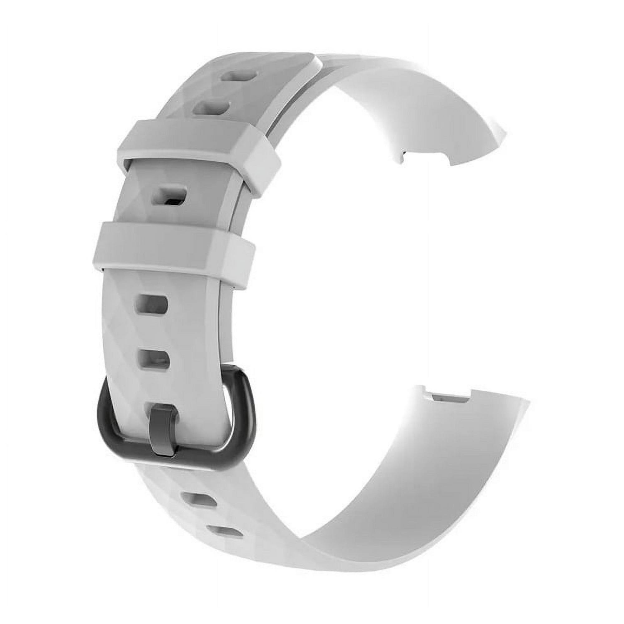 Genérico - Correa Compatible Con Fitbit Charge 3 & 4 22,6mm Blanco