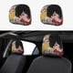thumbnail image 1 of Mira Hacia Atrás Funda Protectora Universal para Reposacabezas de Coche, Funda Elástica para Reposacabezas de Asiento de Auto, Funda de Tela Antipolvo, Accesorios de Interior 2 Piezas, 1 of 6