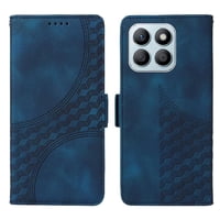 Carcasa Foxdock Honor X8B De Cuero Pu, Diseño Acolchado Clásico, Protección Contra Caídas Y Rayones