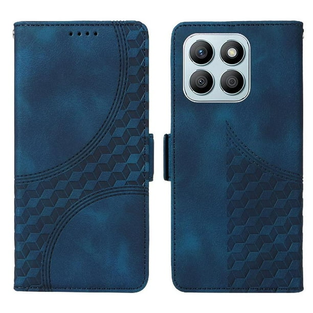 Carcasa FOXDOCK Honor X8B de cuero PU, diseño acolchado clásico, protección contra caídas y rayones