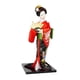 thumbnail image 3 of Figura Coleccionable Estatua Escultura Miniaturas Kimono Japonés Muñeca Geisha Estilo A, 3 of 3