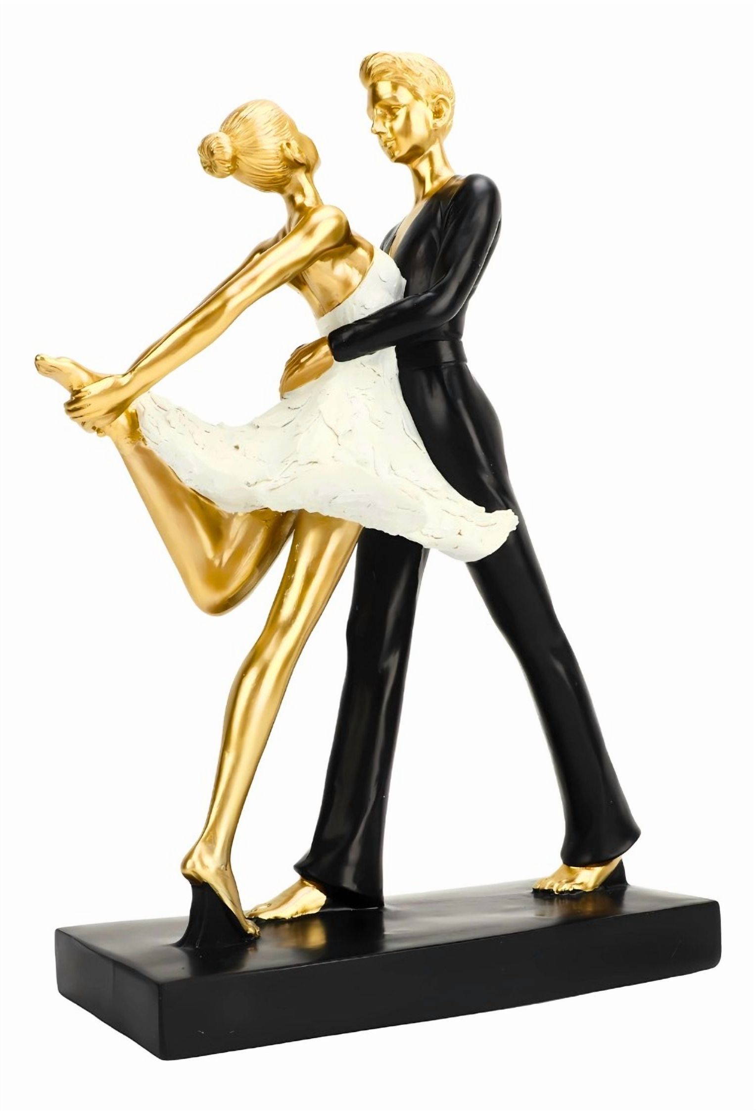 Genérico - Figura Decorativa Pareja Bailando Ballet Adorno Estatua Jhn